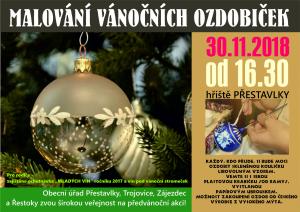 Malování ozdob v Přestavlkách 2018 1